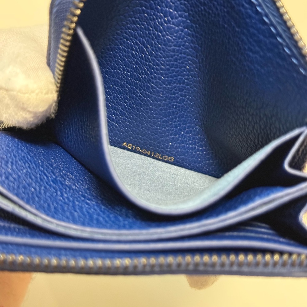 3.1 Phillip Lim Pebbled Leather Zip Wallet - Picture 16 of 17